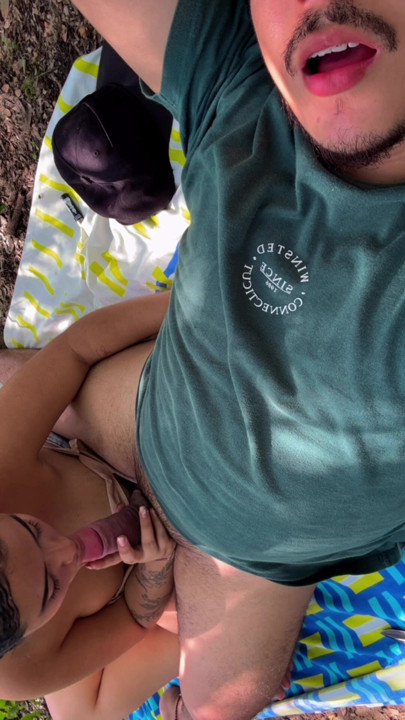 As I suck his cock of tasty we were just getting to 🤤 know each other