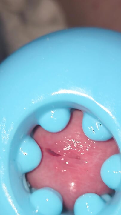 Slow Stroking Silicone Closeup Jerking off til I could not hold myself back any more