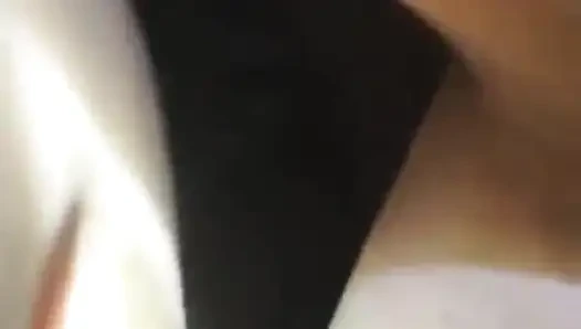 Dominicana slut gulping and sucking cock