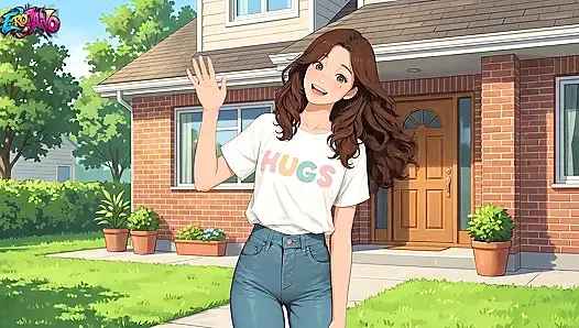 Kız Arkadaşımın Kız Kardeşiyle (19) Hentai Anime Izlerken Onunla Yattım