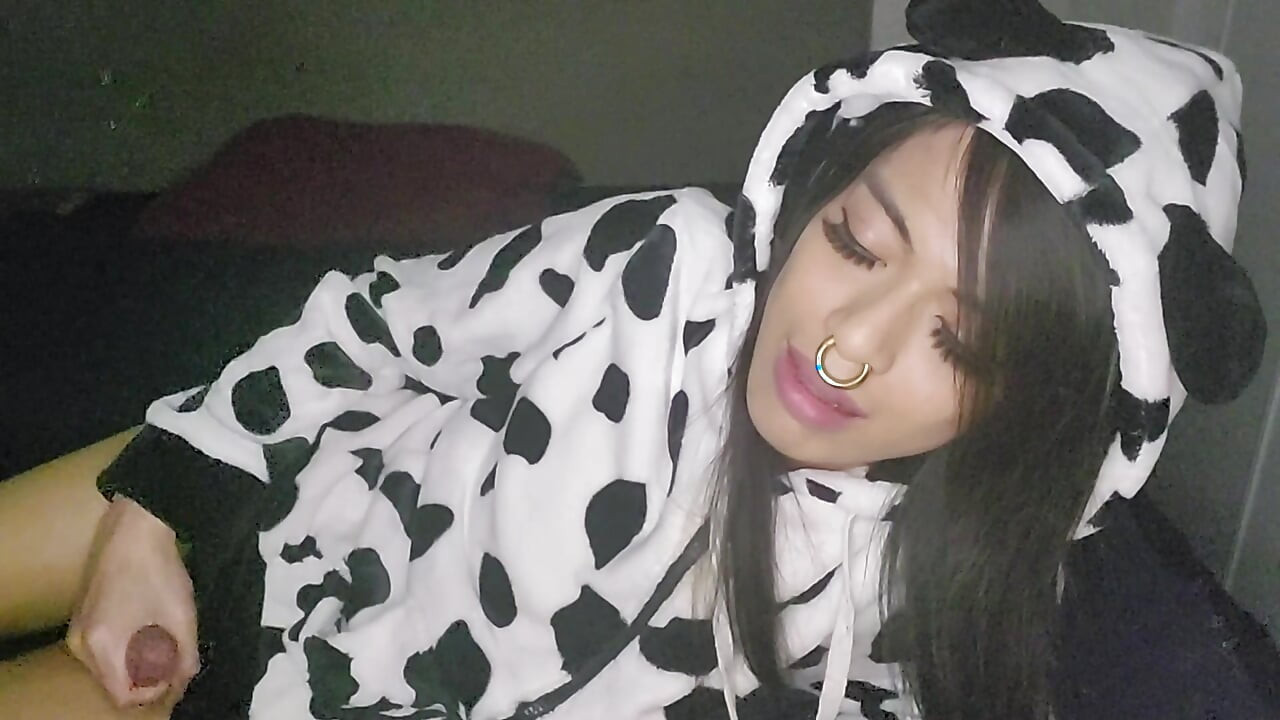 Little Trans CowGirl Loves Milk