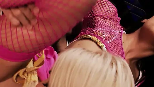 Busty British MILFs Rides Big Cock with Her Wet Pussy