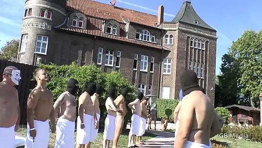 Phoenix + Adreena Outdoor Gangbang