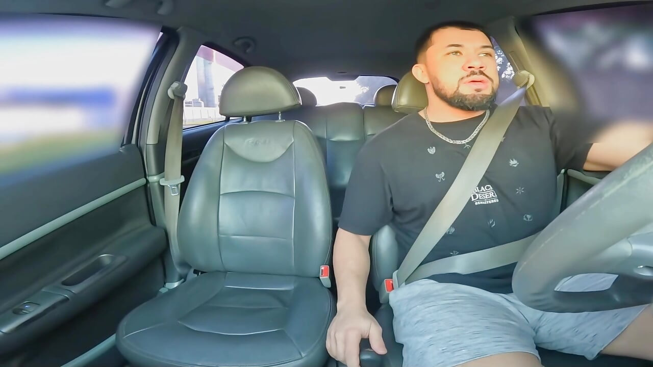 He me hard in the car after the trip.