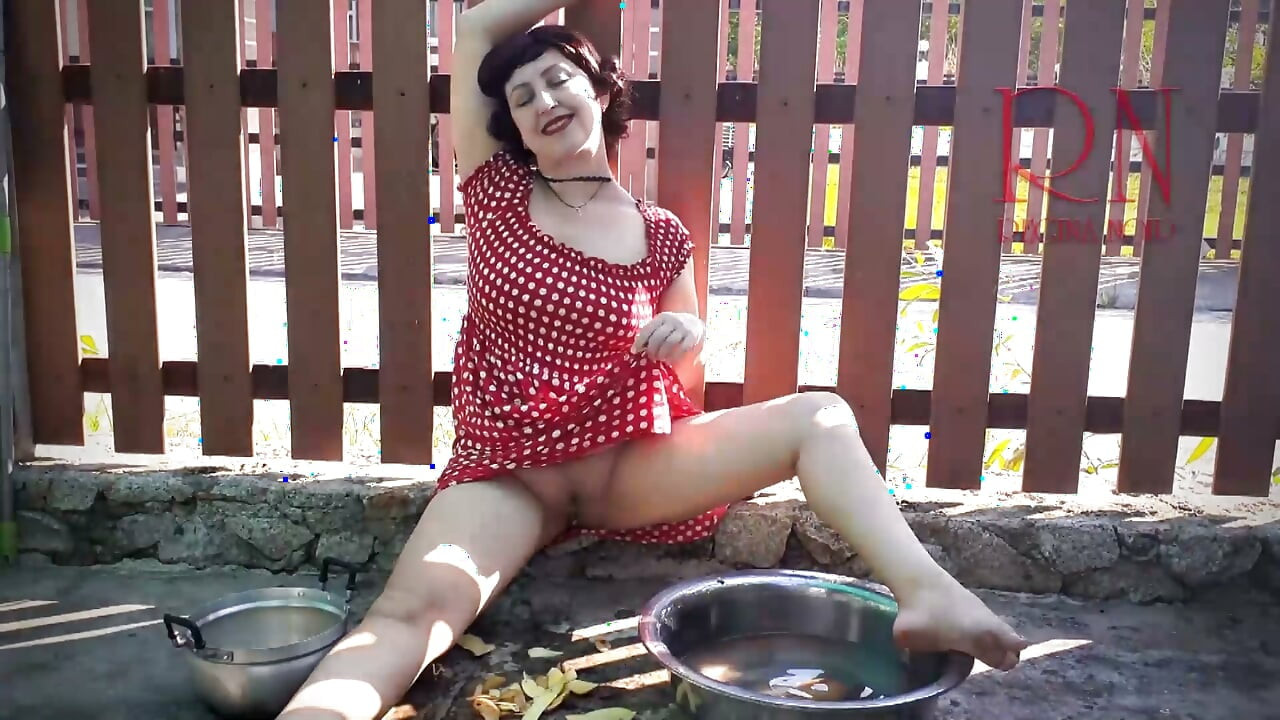 Regina Noir Outdoors. Natural Nudism Lifestyle Compilation