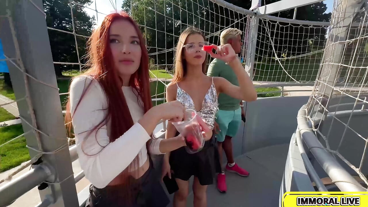 POV Foursome After Boat Ride with Mia Mi & Megan Murkowski