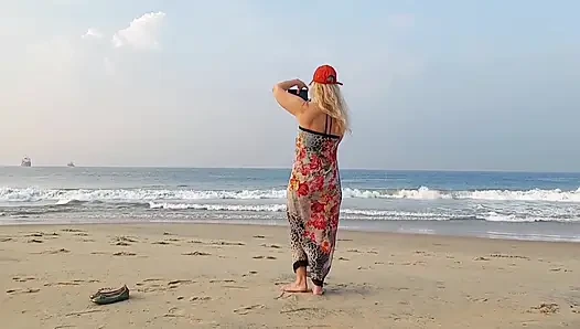 Olgun Sarışın Eş Yürüyüşten Sonra Seksten Keyif Alıyor