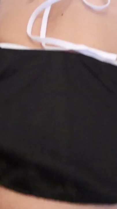 The maid works overtime with my cock in her mouth without my wife finding out | Clip 1