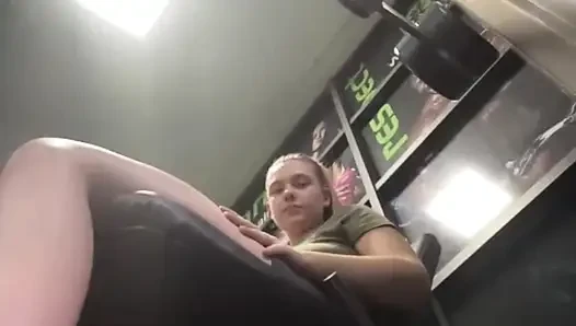 Crazy fucking in the gym with jucielussie