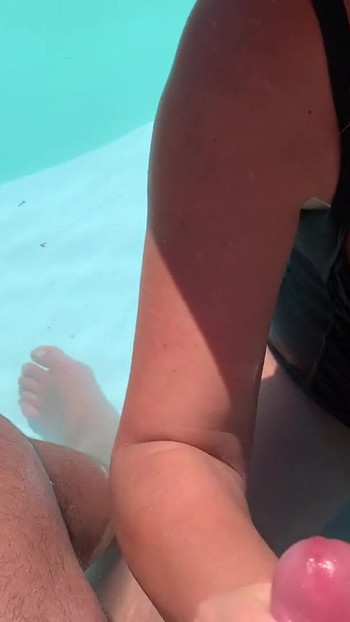 Epic moment from "POV neighbours wife sucking and fucking in pool"
