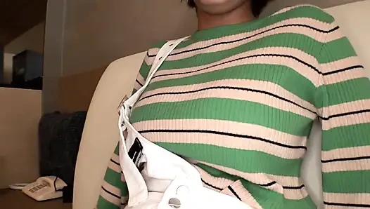 Part 1 Under Her Kimono Lies a Seductive Body! the Insatiable Ceo Squeezes Cock Raw! Swallows Cum 4 Times Straight!