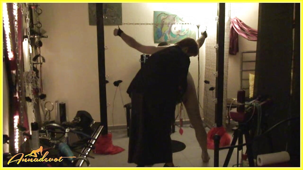 Anna as a dominatrix ...