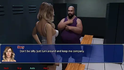 Ofis karısı #24 - Stacy iş yerindeki adamlar tarafından sikiliyor... Jason arabada Stacy'yi sikiyor ve bir yabancı da katılıyor.