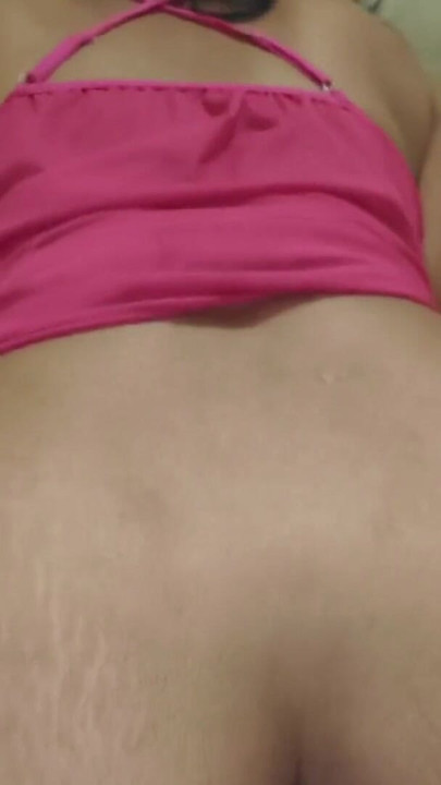 Telugu Anu Aunty in sexy Pink dress | Clip 2