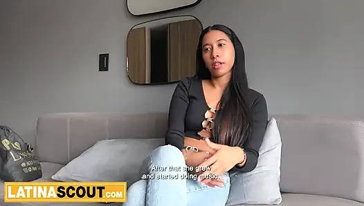 This VALEDICTORIAN LATINA TEEN confessed her future was planned... she chose my cock over her GPA