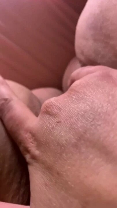 Aj fingering her wet pussy