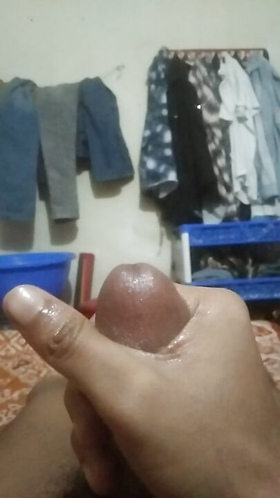 I got a handjob in my room.