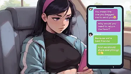 Meine neue Freundin Tabu-Spiel Hentai Folge 33 Freche Freundin sext mit ihrer besten Freundin!