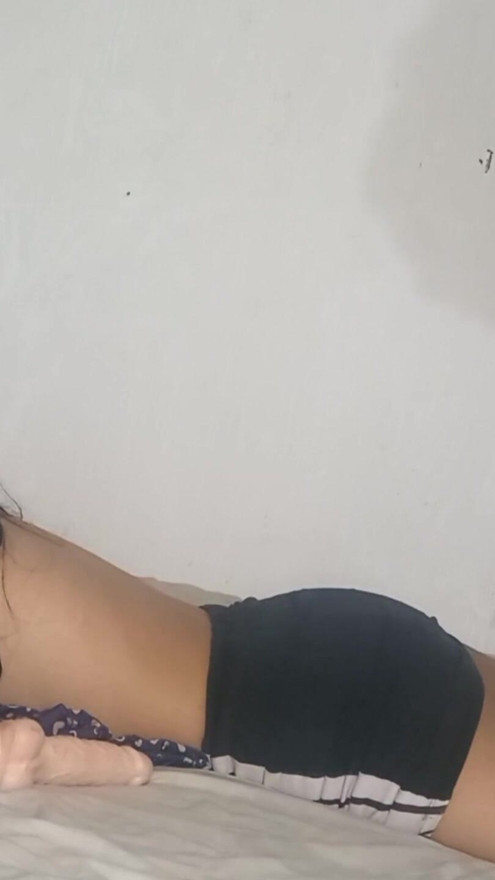 I FIND MY STEPSISTER MASTURBATING I helped her with my penis to get her aroused | Clip 2