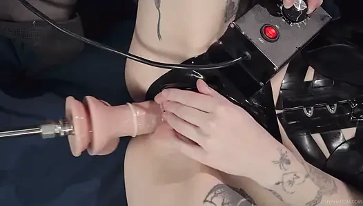 Busty Babe Charlotte Sartre And Cherry Torn Dildo Drill Hungry Vaginas