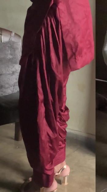 Jaw-dropping moment from "cross dresser silk salwar suit teasing big boobs"