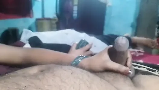 Handjob and Cum Out