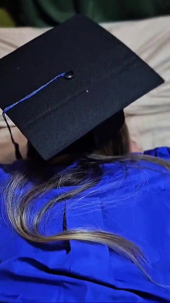 Thrilling moment from "Tongue in Every Hole, Dick in Her Big College Grad Ass"