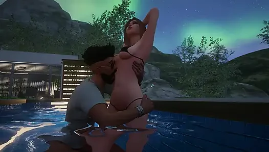 Heißes teen am pool gefickt 3D Hentai