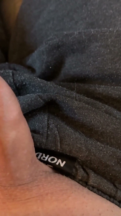 Play with the foreskin of my little cock and a pencil | Clip 1