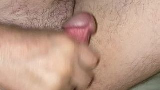 Jacking off with dildo up my ass