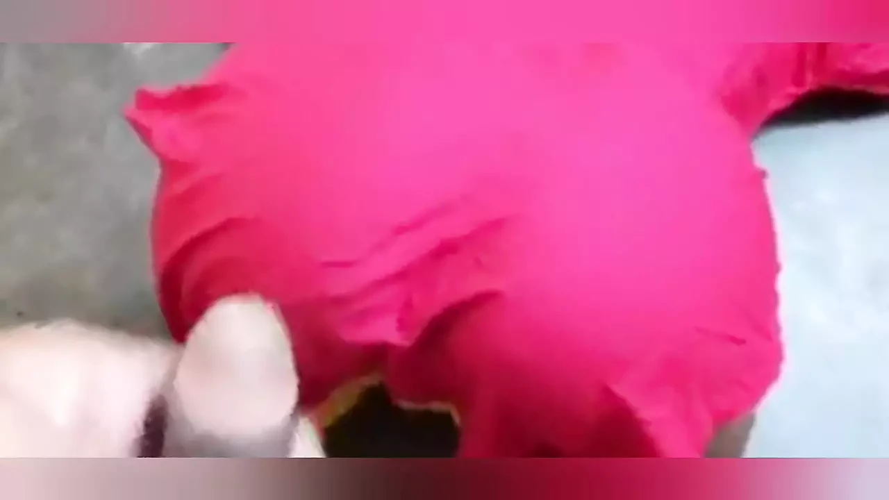 I'm fuck Indian sonpari wearing pink Kurti, With Dirty Hindi Audio