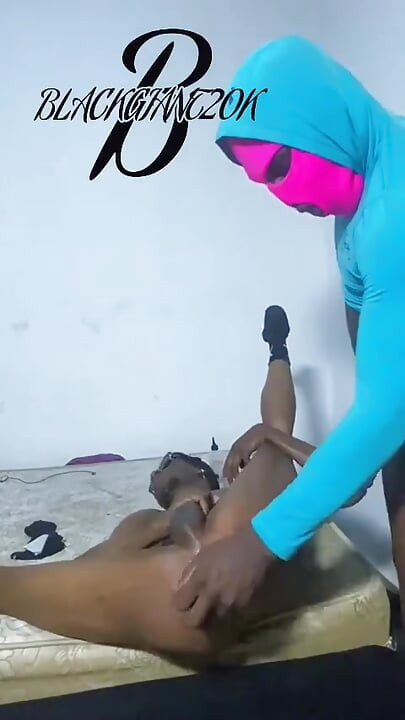 Digging My Homeboy Pussy with Sex Toy