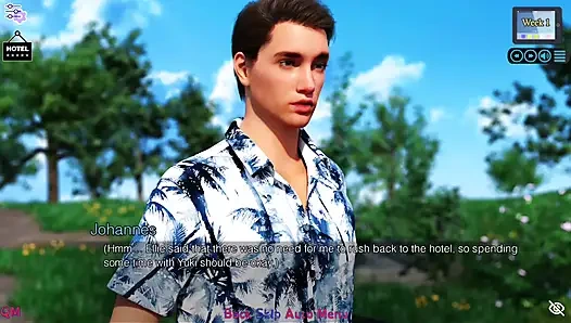 Gün ışığı aşkı #11 - gerald asley'i sert sikiyor