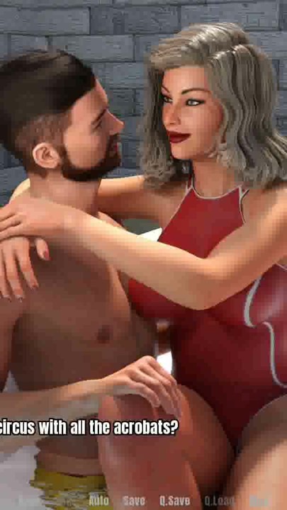 Grandma's House: Sexy Granny And Younger Guy In A Hot Tub – Ep43 | Clip 3