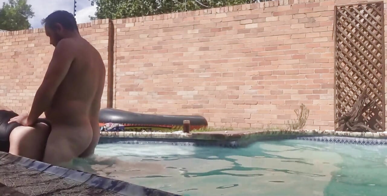 Foda na piscina
