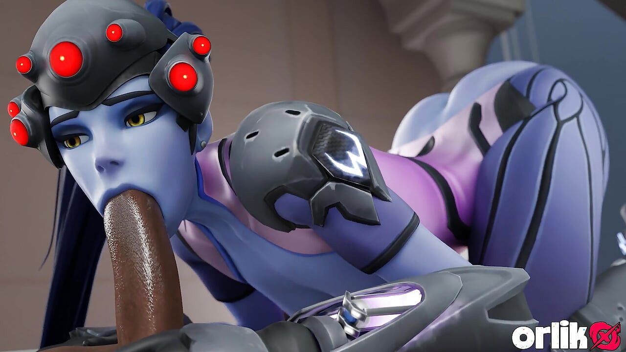 Con đĩ widowmaker bán hậu môn chặt chẽ cho bbc tiền mặt