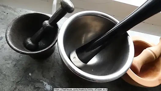 Mortars and pestles