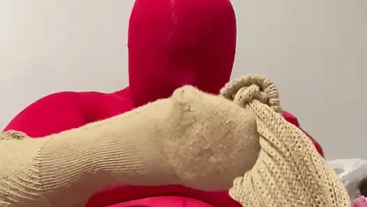 Orgasme layering kaus kaki