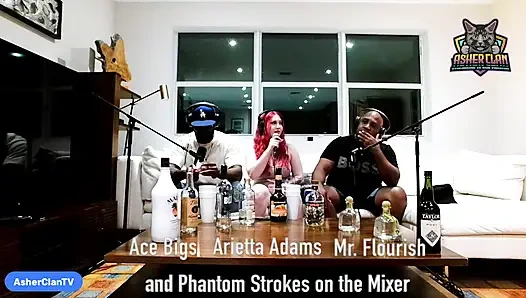 Arietta Adams ile yetişkin yıldızı podcast'i Mrflourish ve Ace Bigs ev sahipliği yapıyor