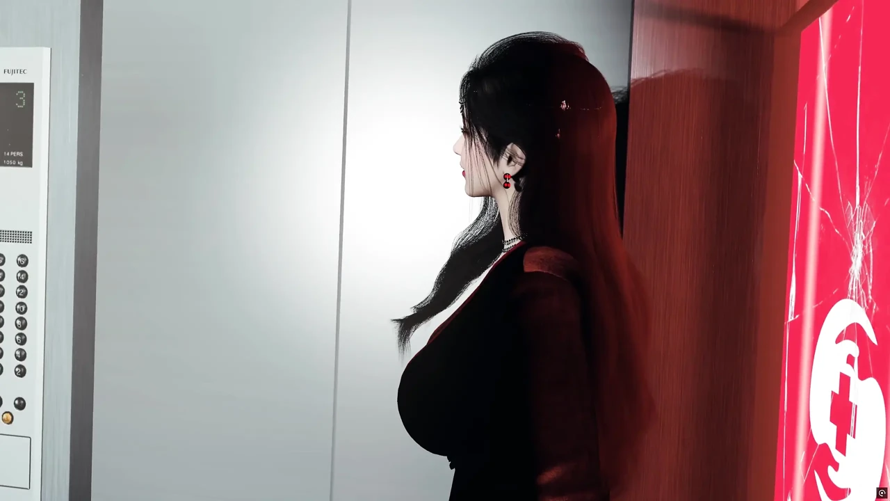 3D Horny Slut Asian Whore Teasing the BBC to Fuck Her Wet Pussy