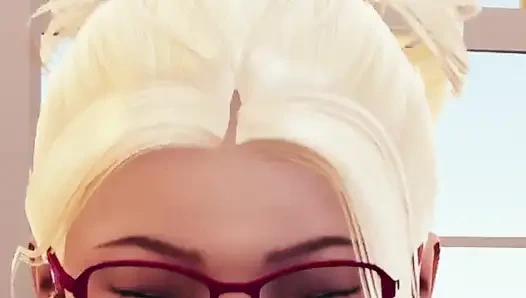 Boss Fucking Secretary After Partners Left the Office