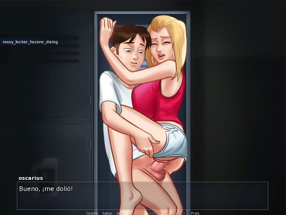 En moden kvinde mod en ung pige - sommersaga