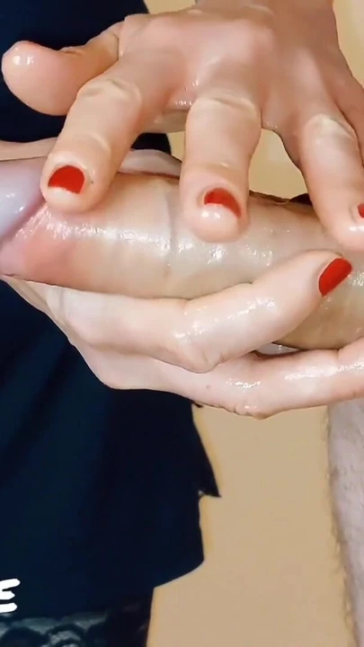 Captivating moment from "Demonstration Edging His Sensitive Glans For 20 Minutes From 3 Angles. Lucky Guy! (Milking-time)"