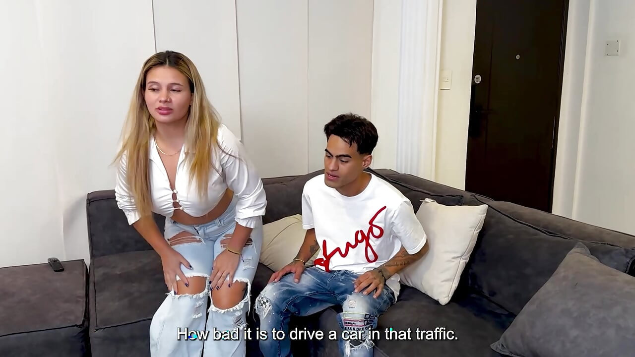 Beautiful Latina Makes Her Beloved Husband Conjoint With A Nerd Vergon