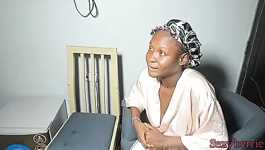 Ibu-ibu sange yang baru nikah pengen dientot sama kontol besar pria kulit hitam