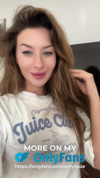 Petite brunette shows her small TITS