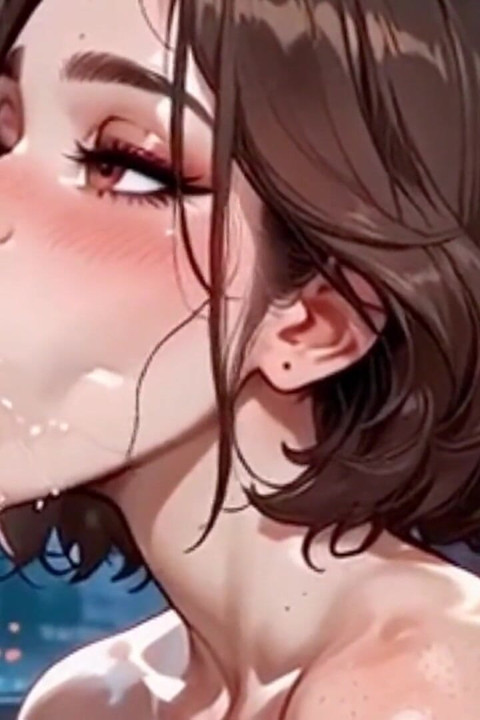 Trans Babes Sucking Hard Dicks with Lots of Saliva, Animation Hentai Trans