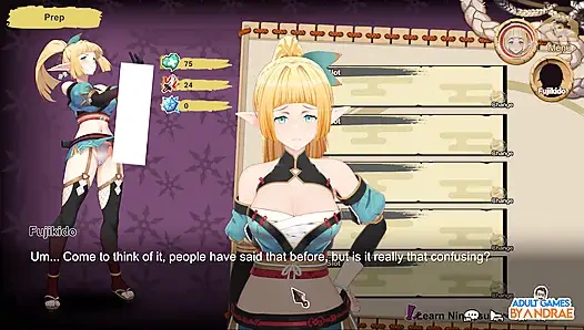 Flee, My Elven Ninja! 3D Gameplay Part 1