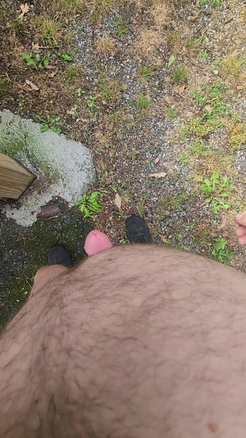 Memorable moment from "Naked in public with only shoes on."