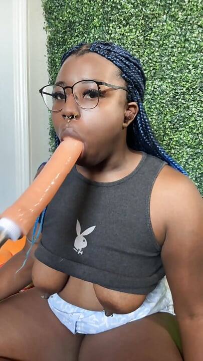 Ebony Girl Face Fuck